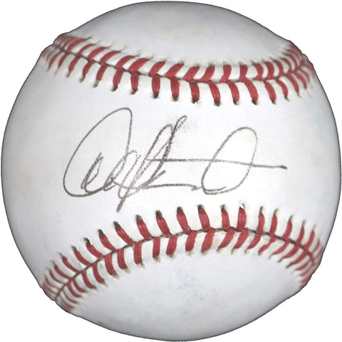 Dave Stewart Oakland Athletics Signed Autographed Rawlings American League Baseball Black Auto JSA COA with Display Holder