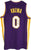 Kyle Kuzma Los Angeles Lakers Signed Autographed Purple #0 Custom Jersey JSA Witnessed COA Sticker Hologram Only