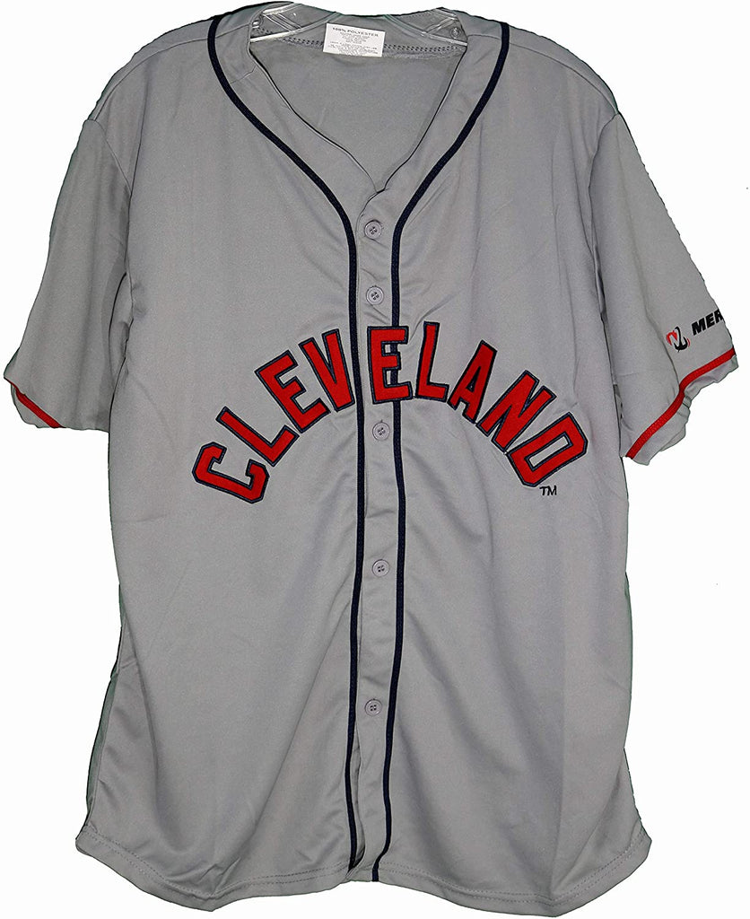 1948 Cleveland Indians World Series Champions Replica Gray Jersey SGA –