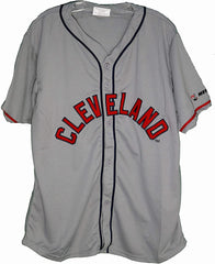 1948 Cleveland Indians World Series Champions Replica Gray Jersey SGA 9-1-18
