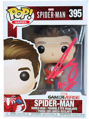 Jon Berg Signed Autographed Spider-Man Marvel FUNKO POP #395 Vinyl Figure Global COA