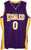 Kyle Kuzma Los Angeles Lakers Signed Autographed Purple #0 Custom Jersey JSA Witnessed COA Sticker Hologram Only