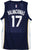 Jonas Valanciunas Memphis Grizzlies Signed Autographed Blue #17 Jersey JSA COA