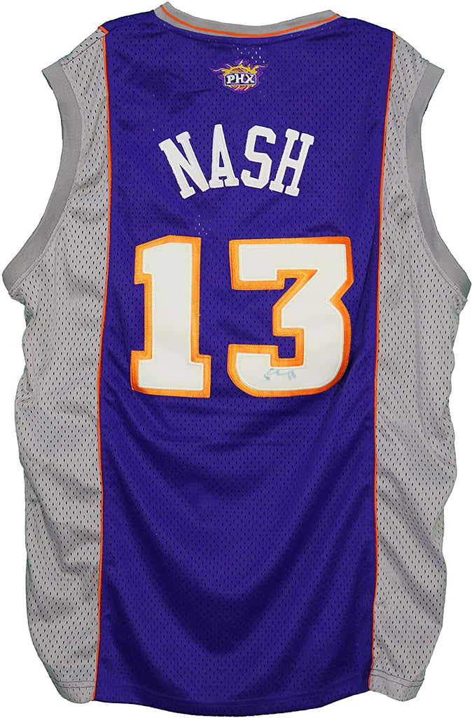 Autographed Steve Nash Retro Suns #13 Authentic Jersey