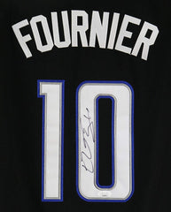 Evan Fournier Orlando Magic Signed Autographed City Edition Black #10 Jersey JSA COA