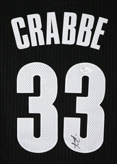 Allen Crabbe Brooklyn Nets Signed Autographed Black #33 Jersey JSA COA