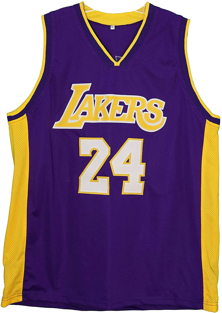 adidas Kobe Bryant Los Angeles Lakers Black/Purple Jersey Name