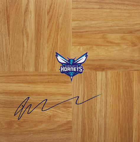 Josh McRoberts Charlotte Hornets Signed Autographed Basketball Floorboard