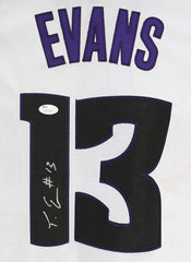 Tyreke Evans Sacramento Kings Signed Autographed White #13 Jersey JSA COA