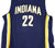 T.J. Leaf Indiana Pacers Signed Autographed Blue #22 Jersey JSA COA