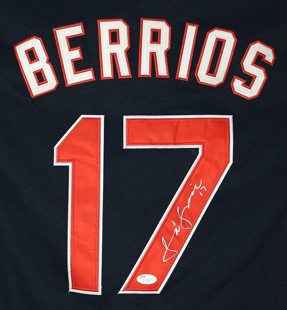 Jose Berrios Minnesota Twins Signed Autographed Blue #17 Jersey