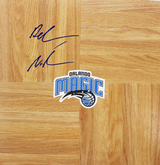 Andrew Nicholson Orlando Magic Signed Autographed Basketball Floorboard
