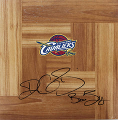 Daniel Booby Gibson Cleveland Cavaliers Signed Autographed Basketball Floorboard