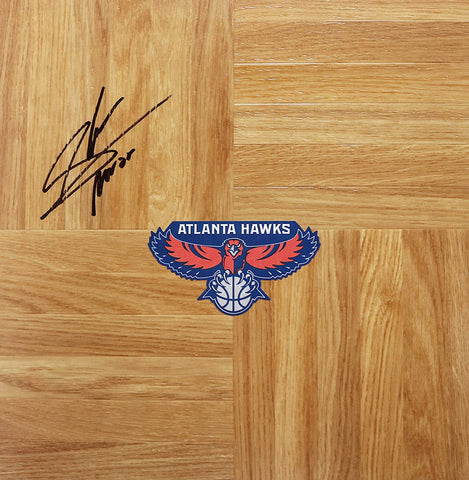 Shelvin Mack Atlanta Hawks Signed Autographed Basketball Floorboard