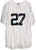 Giancarlo Stanton New York Yankees Signed Autographed White Pinstripe #27 Jersey JSA Letter COA