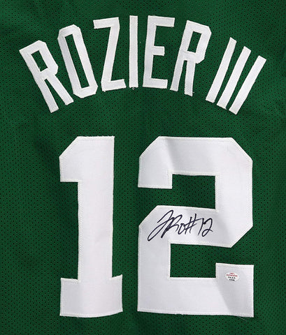 Terry Rozier Boston Celtics Signed Autographed Green #12 Custom Jersey PAAS COA