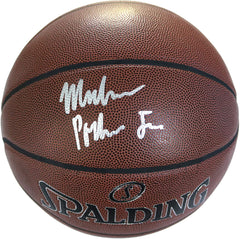 Jamal Murray Signed NBA Basketball (JSA)