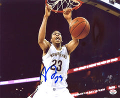 Anthony Davis New Orleans Pelicans Signed Autographed 8" x 10" Dunk Photo PAAS COA