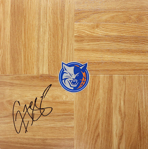 Cory Higgins Charlotte Bobcats Signed Autographed Basketball Floorboard