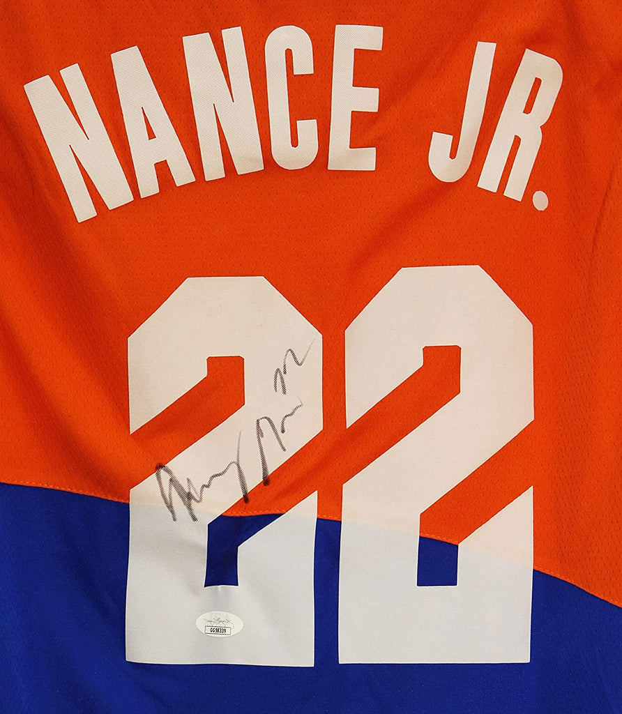 Larry Nance Jr. Cleveland Cavs Signed Autographed City #22 Jersey JSA –