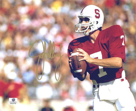 John Elway Stanford Cardinal Signed Autographed 8" x 10" Photo