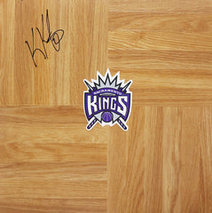 Kosta Koufas Sacramento Kings Signed Autographed Basketball Floorboard