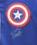 Stan Lee Signed Autographed Captain America Custom Jersey PAAS COA Autograph on Front