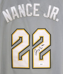 Larry Nance Jr. Cleveland Cavaliers Cavs Signed Autographed City Edition The Land #22 Jersey JSA COA