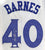 Harrison Barnes Golden State Warriors Signed Autographed White #40 Jersey JSA COA
