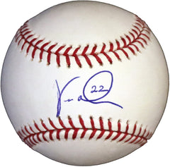 Vernon Wells Toronto Blue Jays New York Yankees Signed Autographed Rawlings Official Major League Baseball
