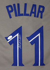 Kevin Pillar Toronto Blue Jays Signed Autographed Gray #11 Jersey JSA COA