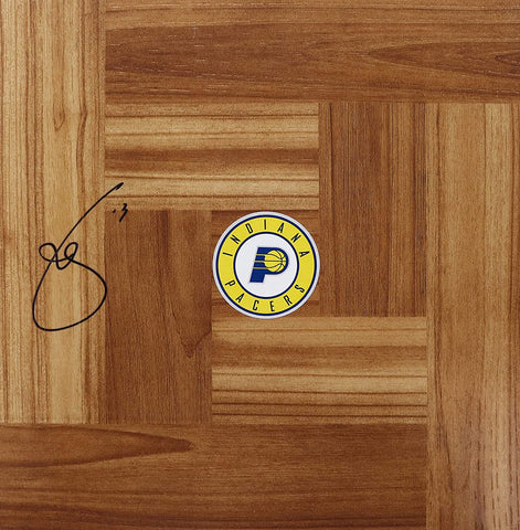 Jeremy Lamb Indiana Pacers Signed Autographed Basketball Floorboard