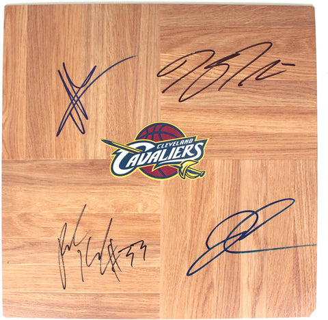 Cleveland Cavaliers 2014-15 Signed Autographed Basketball Floorboard