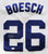 Brennan Boesch Detroit Tigers Signed Autographed White #26 Jersey JSA COA