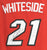 Hassan Whiteside Miami Heat Signed Autographed Red #21 Jersey JSA COA