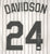 Matt Davidson Chicago White Sox Signed Autographed White Pinstripe #24 Jersey JSA COA