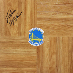 Patrick McCaw Golden State Warriors Signed Autographed Basketball Floorboard