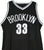 Allen Crabbe Brooklyn Nets Signed Autographed Black #33 Jersey JSA COA