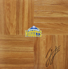 Ty Lawson Denver Nuggets Signed Autographed Basketball Floorboard