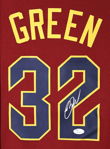 Jeff Green Cleveland Cavaliers Cavs Signed Autographed Wine #32 Custom Jersey JSA COA