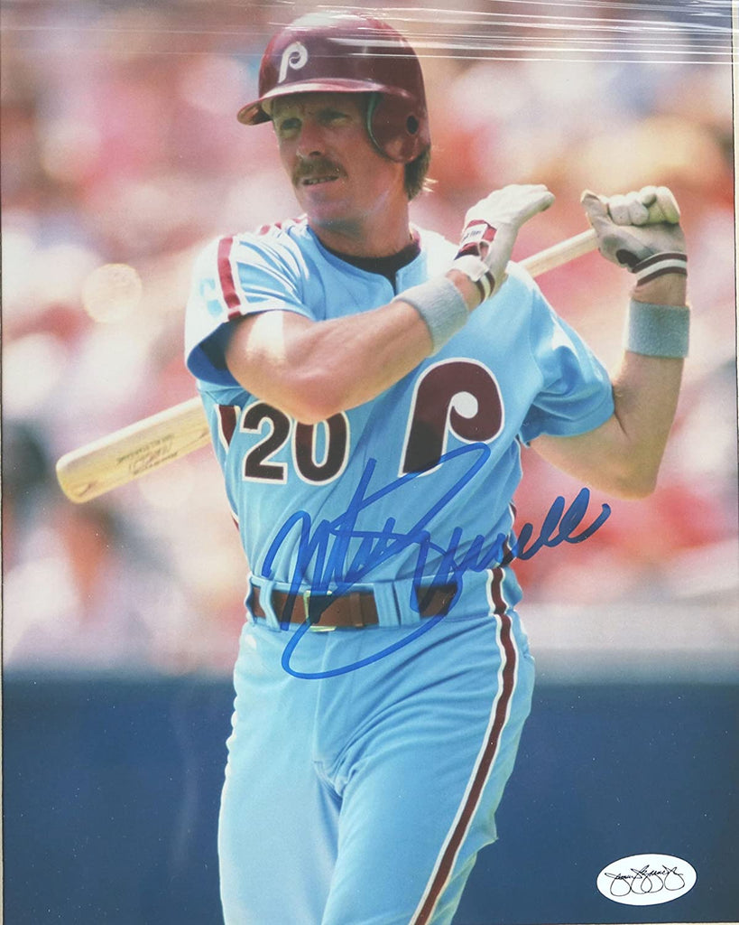 Mike Schmidt Autographed Framed Phillies Jersey