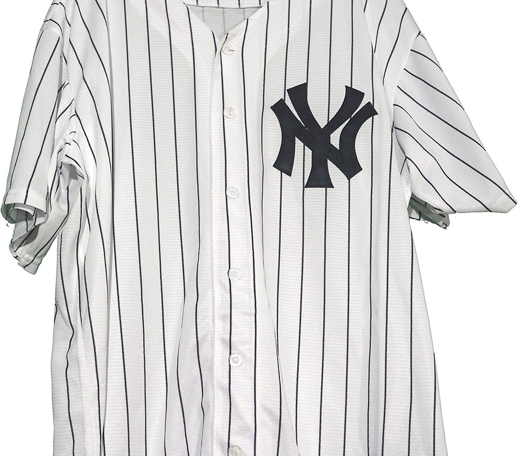 Giancarlo Stanton Gray New York Yankees Autographed Jersey Hand
