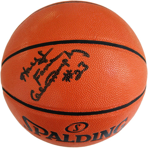 Calvin Murphy Houston Rockets Signed Autographed Spalding NBA Game Ball Series Basketball CAS COA