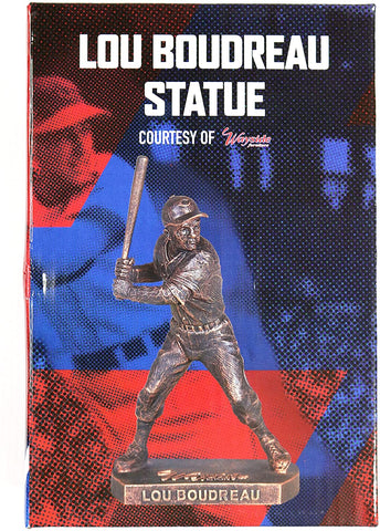 Lou Boudreau Cleveland Indians Replica Statue Cleveland Indians SGA 8-5-17
