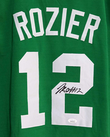 Terry Rozier Boston Celtics Signed Autographed Green #12 Custom Jersey JSA Witnessed COA