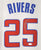 Austin Rivers Los Angeles Clippers Signed Autographed White #25 Jersey JSA COA