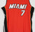 Goran Dragic Miami Heat Signed Autographed Red #7 Jersey JSA COA