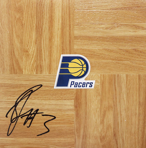 Stephen Jackson Indiana Pacers Signed Autographed Basketball Floorboard