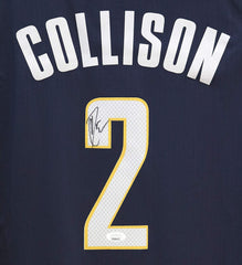 Darren Collison Indiana Pacers Signed Autographed Blue #2 Jersey JSA COA