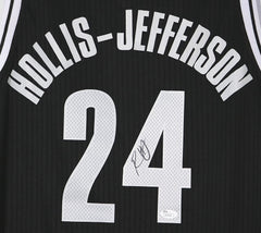 Rondae Hollis-Jefferson Brooklyn Nets Signed Autographed Black #24 Jersey JSA COA